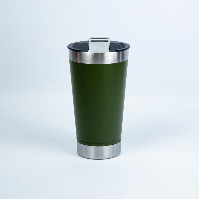 Copo Térmico Inox 473ml com Tampa e Abridor