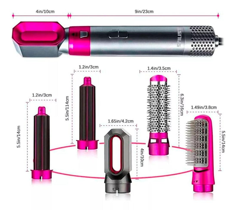 Secador Modelador 5 em 1 Air Stylis Hair™ - Lojas Phaiva