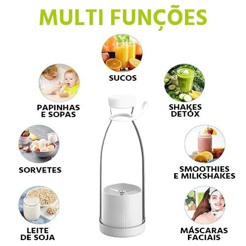 Mini Liquidificador Juicer Portátil com Alça ™ - Lojas Phaiva